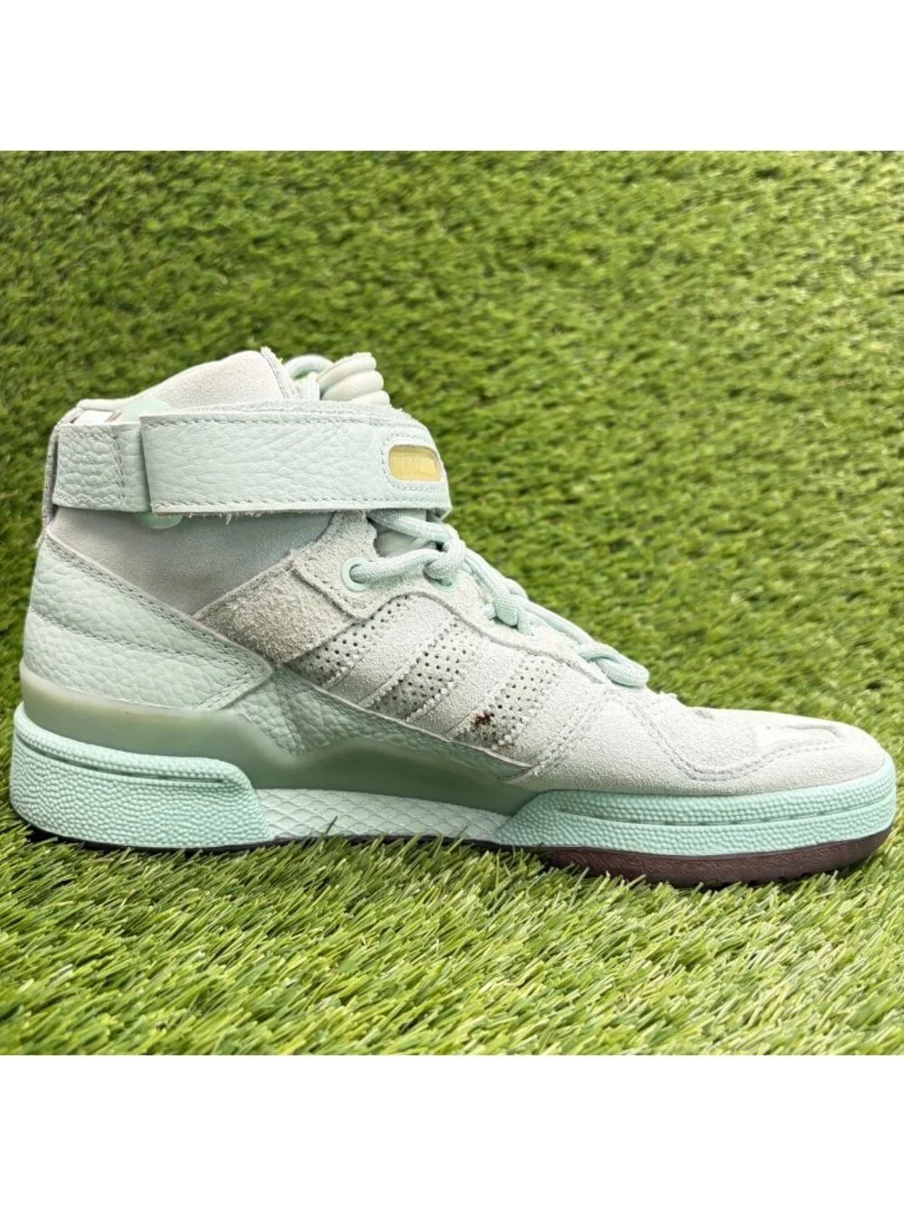 Adidas Forum Mid x Beyonce Ivy Park Mens Size 8.5 Green Athletic Shoes Sneakers